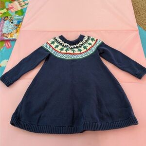 Hanna Anderson  girls Christmas dress